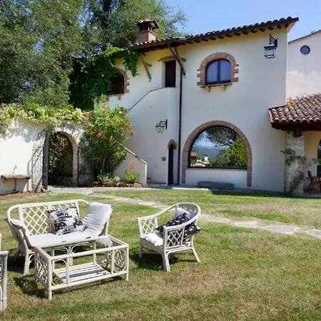 Poloturisticoumbria Cerreto Con Piscina Villa